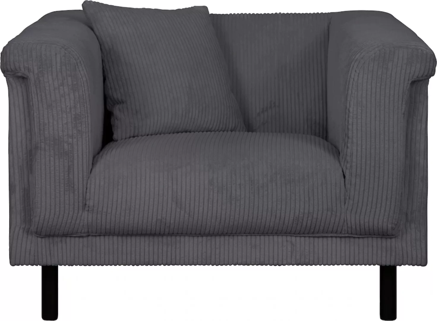 INOSIGN Sessel "AGNIA B/T/H: 100/85/71 cm", incl. Zierkissen, auch in Cord günstig online kaufen