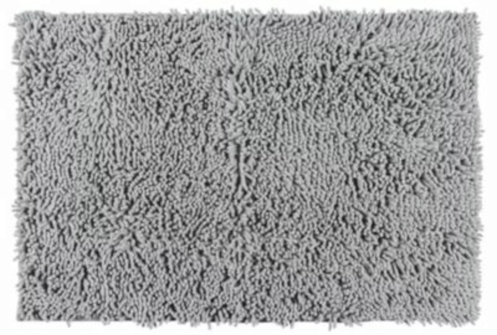WENKO Badematte Chenille Light Grey, 50 x 80 cm hellgrau günstig online kaufen