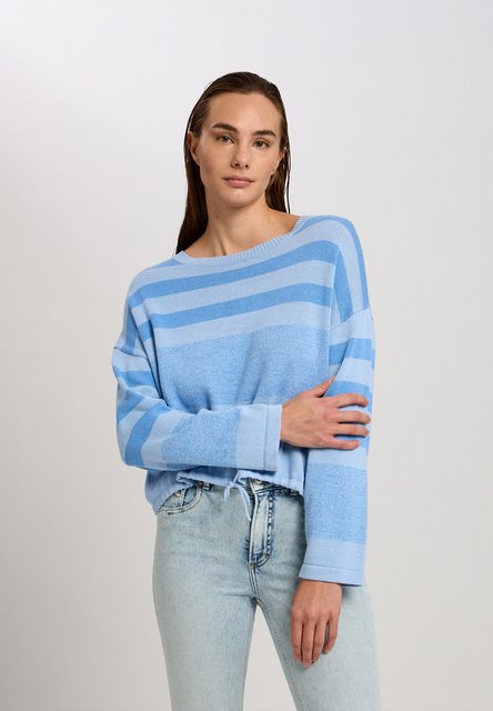 MARC AUREL Strickpullover Strick blue/light blue günstig online kaufen