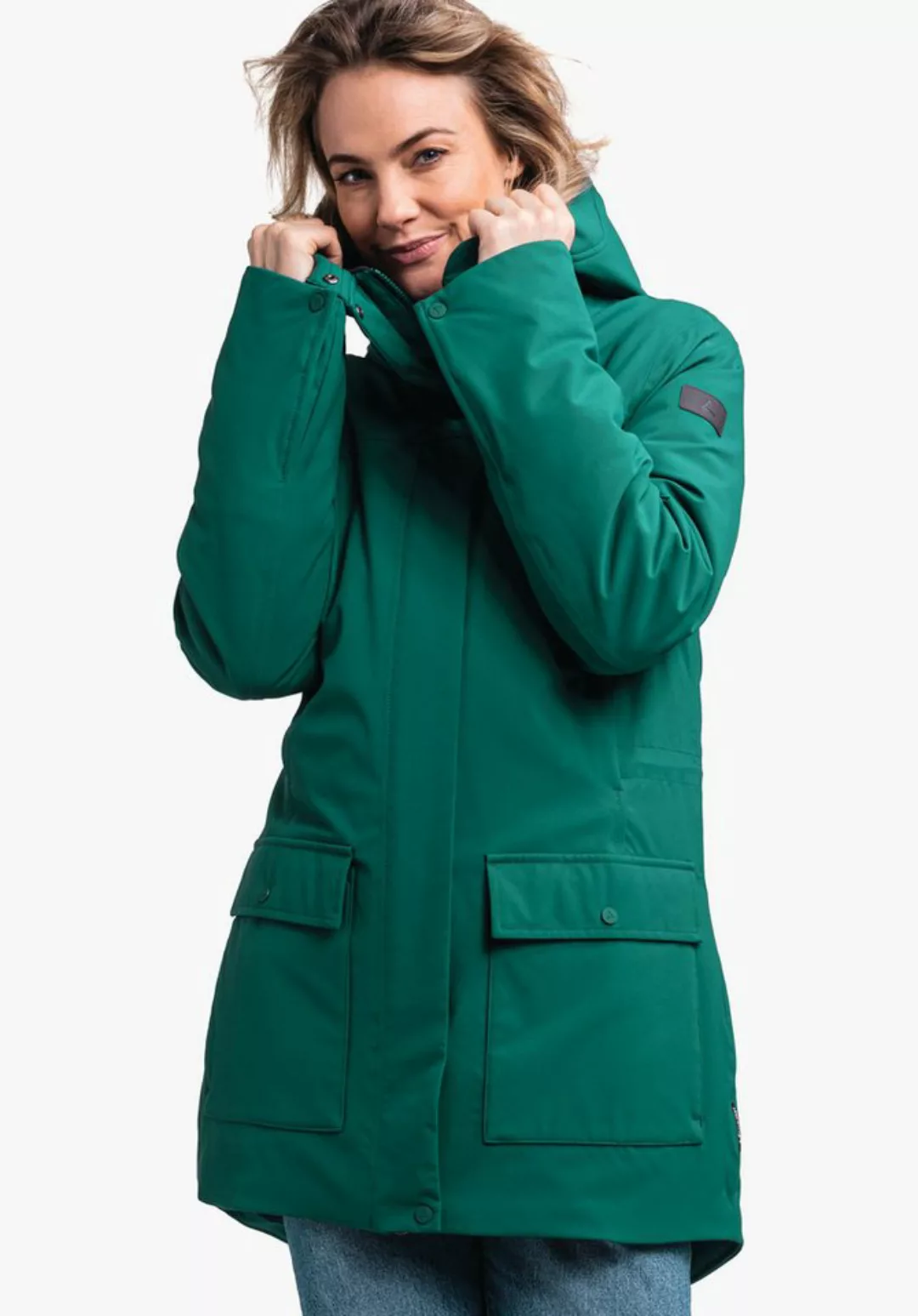 Schöffel Winterjacke Rotterdam L Parka CS Kopfhörerausgang günstig online kaufen