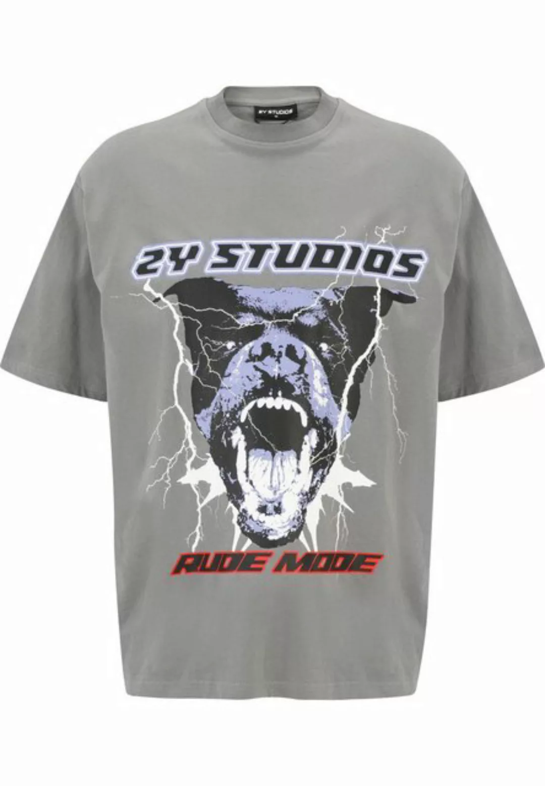 2Y Studios T-Shirt 2Y Studios Herren Rottweiler Oversize Tee (1-tlg) günstig online kaufen