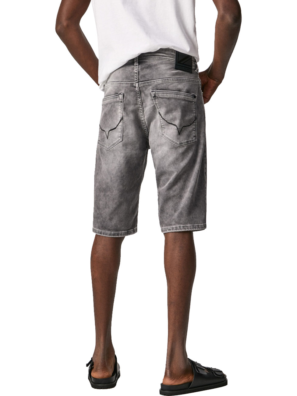 Pepe Jeans Herren Jeans Short JACK - Regular Fit - Grau - Grey Denim günstig online kaufen