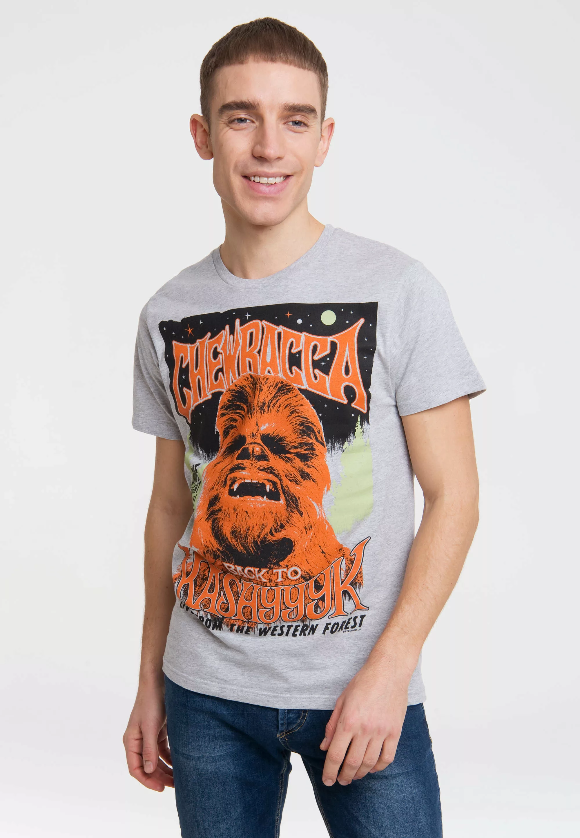 LOGOSHIRT T-Shirt "Star Wars - Chewbacca - Back To Kashyyyk", mit Chewbacca günstig online kaufen