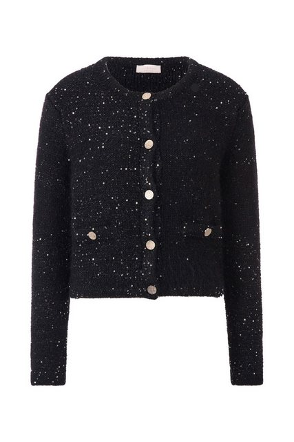 Rich & Royal Wollpullover Boxy cardigan with sequins 890 günstig online kaufen