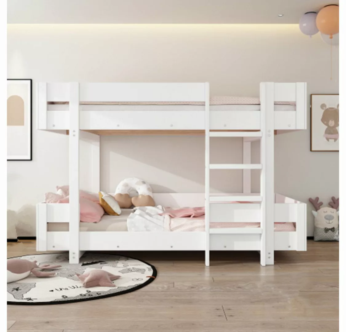 XDeer Etagenbett Kinder-Etagenbett, Doppelbett, Mit Treppe, Schlichtes Desi günstig online kaufen