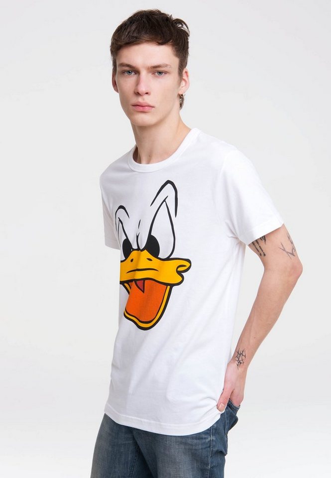 LOGOSHIRT T-Shirt "Donald Duck", im lizenziertem Originaldesign günstig online kaufen