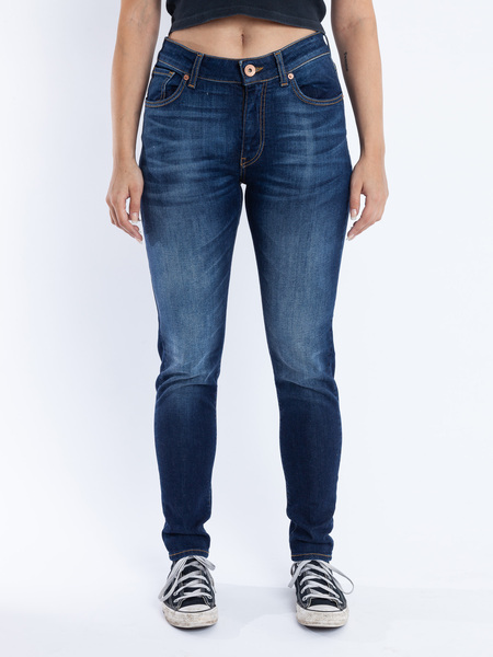 Vittoria - Slim Jeans, Mittlerer Bund günstig online kaufen