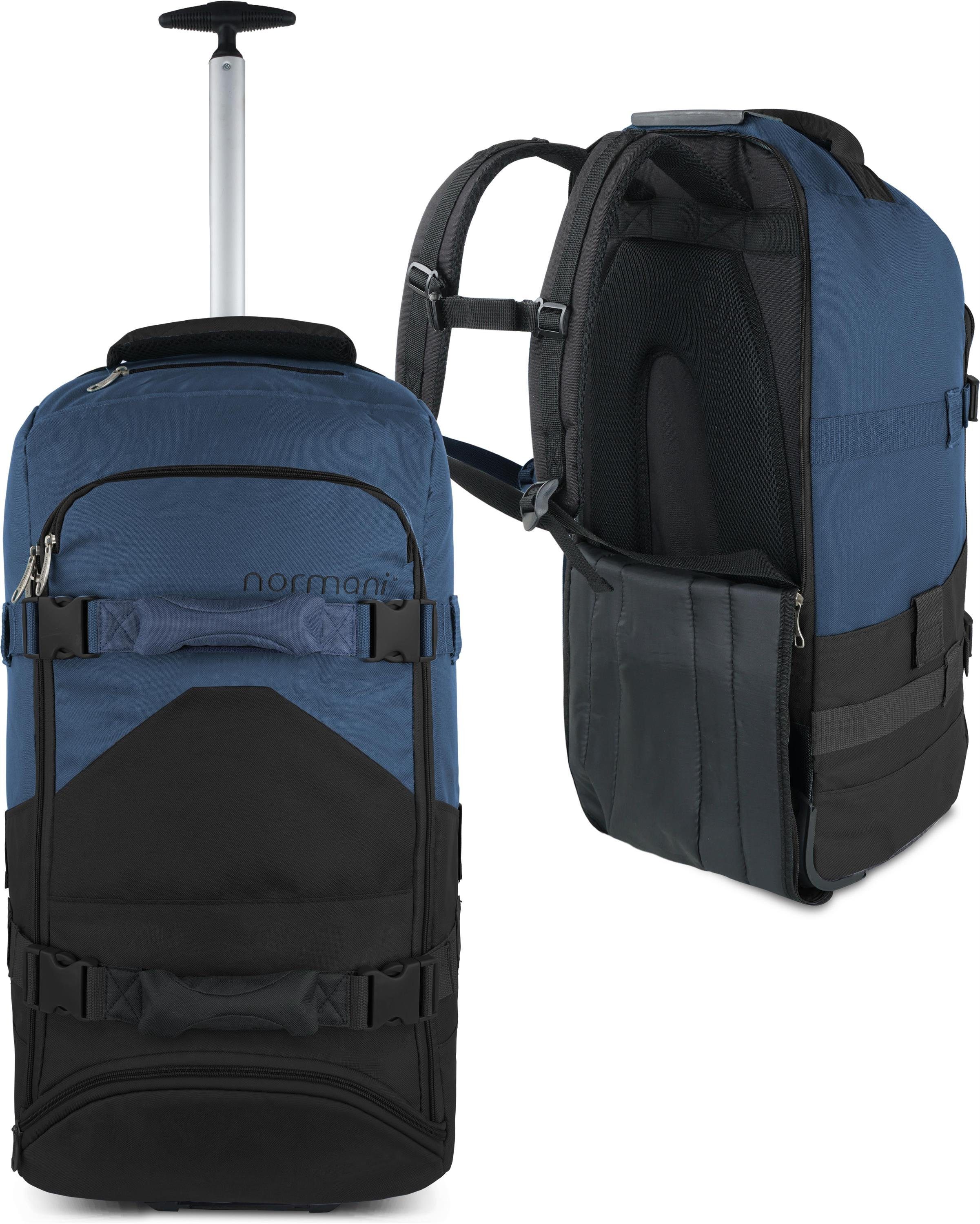 normani Reisetasche Trolley 90L mit Rucksackfunktion günstig online kaufen