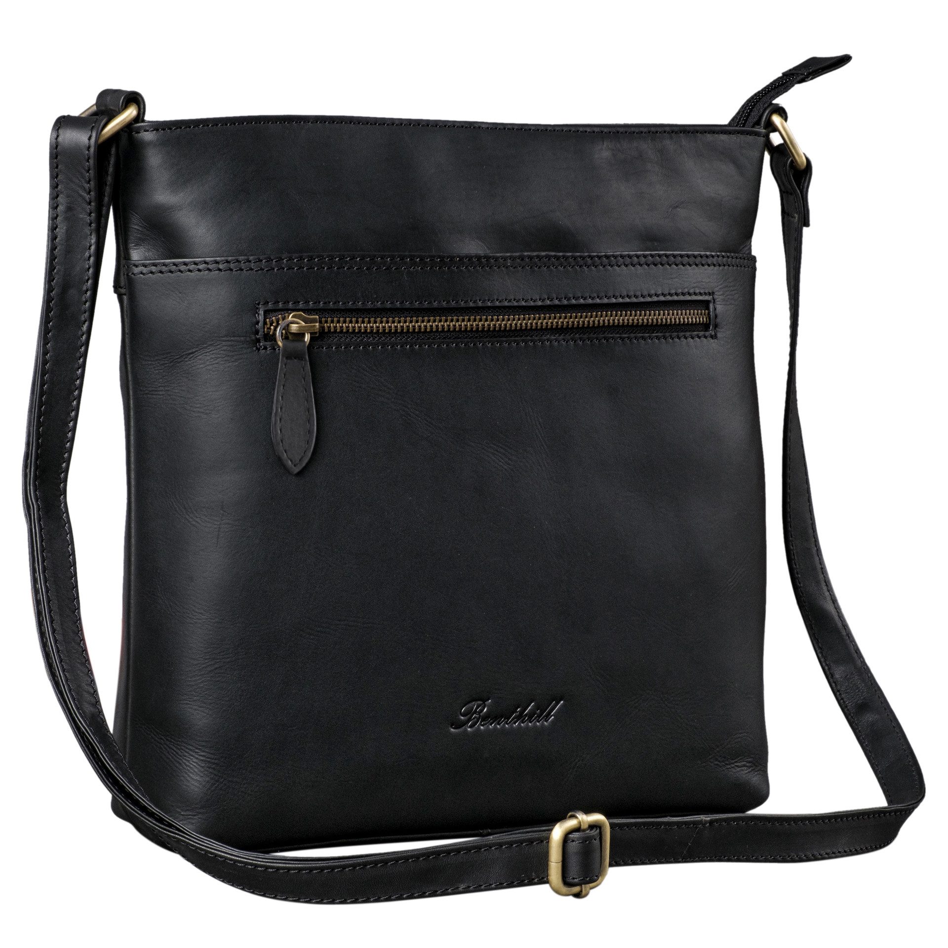 Benthill Umhängetasche Damen Echt Leder Umhängetasche günstig online kaufen
