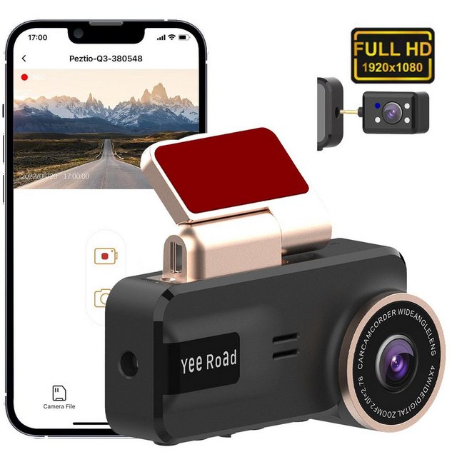 AOYATE Dashcam 1920*1080P FHD Autokamera mit 3.16 Zoll Bildschirm Dashcam ( günstig online kaufen
