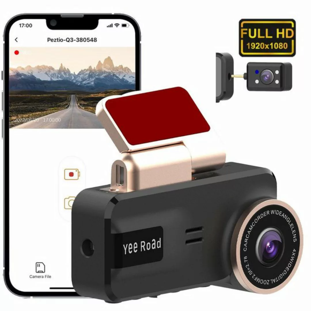 IBETTER Dashcam 1920*1080P FHD Autokamera mit 3.16 Zoll Bildschirm Dashcam günstig online kaufen