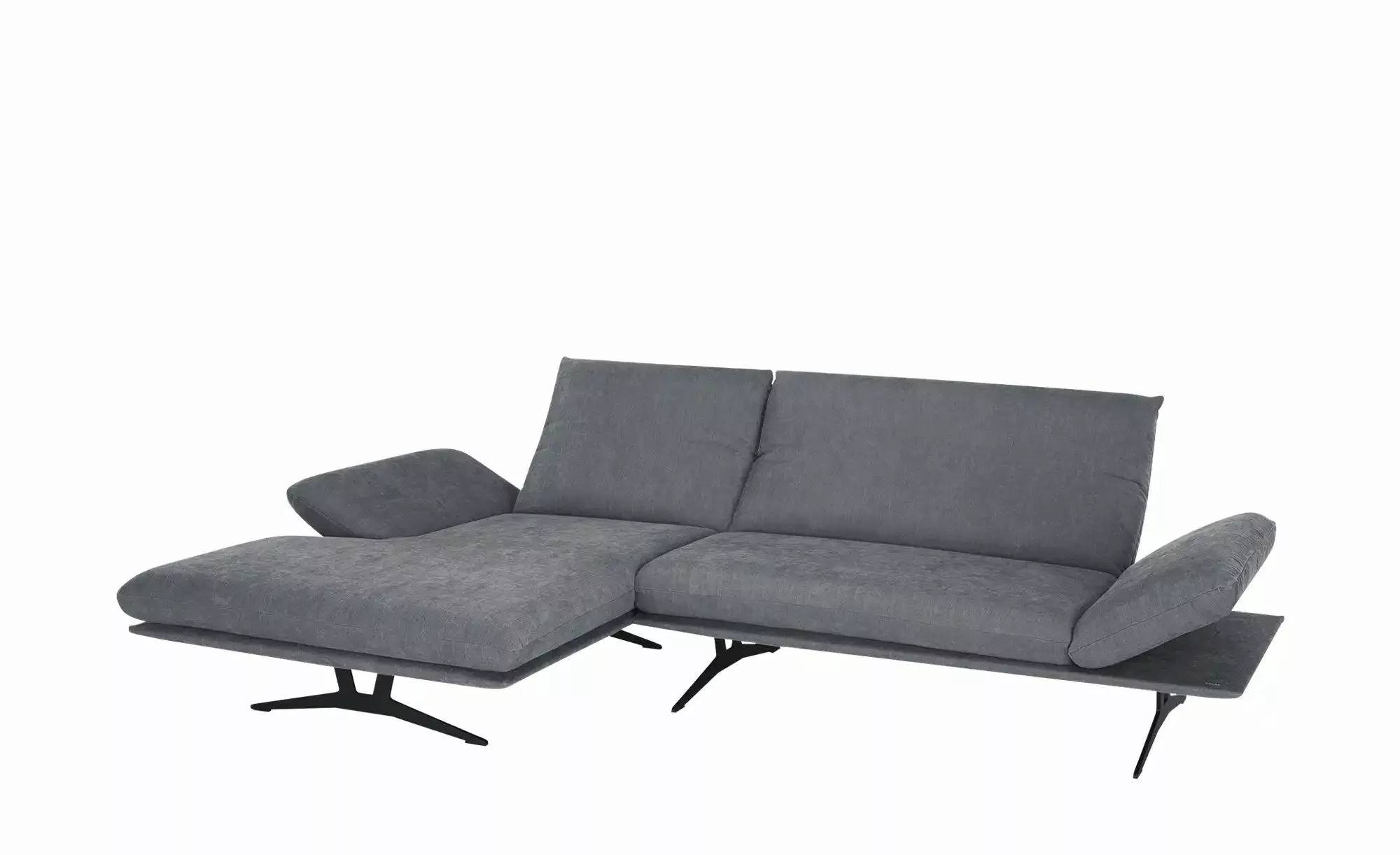 KOINOR Ecksofa  aus Flachgewebe Francis ¦ grau ¦ Maße (cm): B: 164 H: 93 T: günstig online kaufen