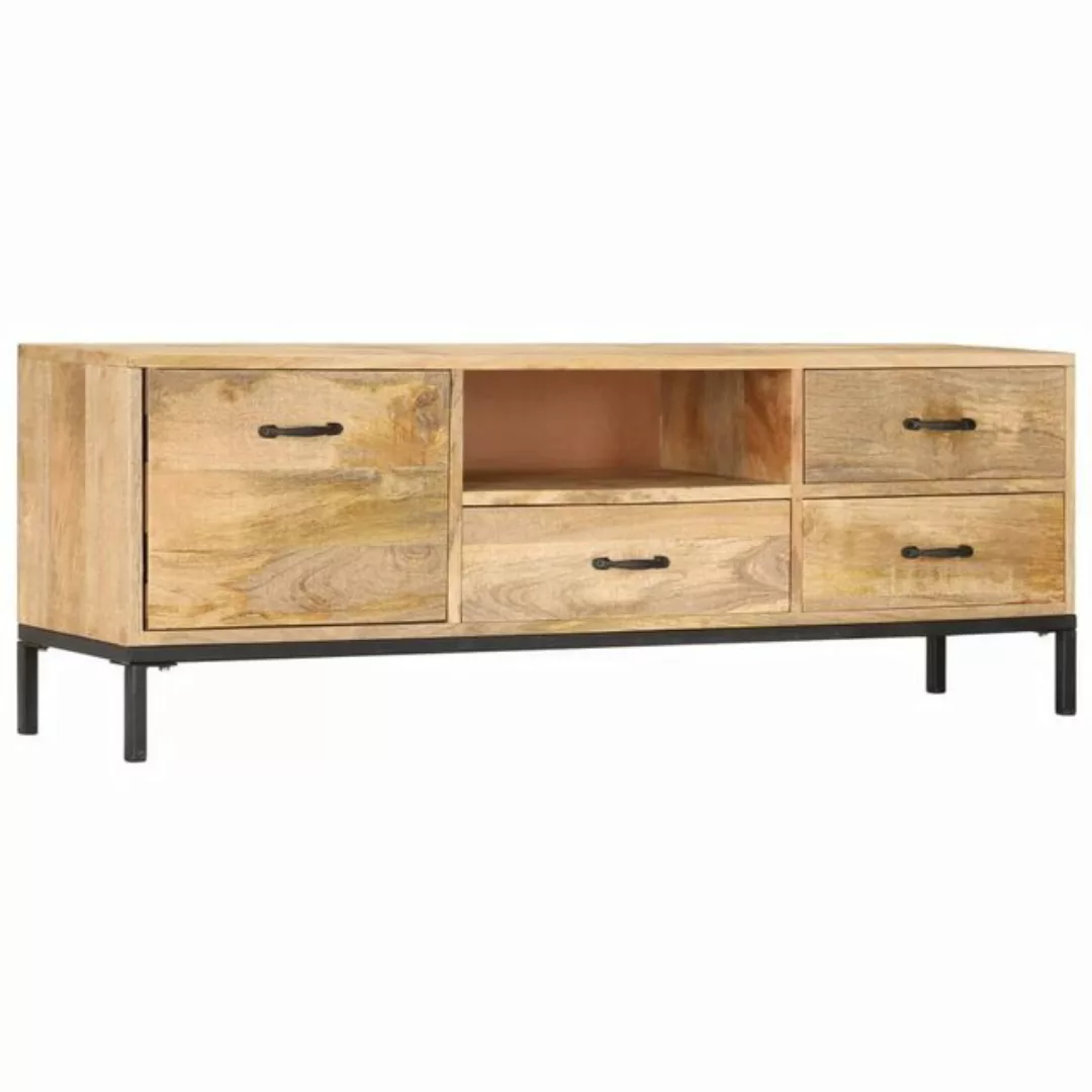 furnicato TV-Schrank 130x30x45 cm Massivholz Mango (1-St) günstig online kaufen