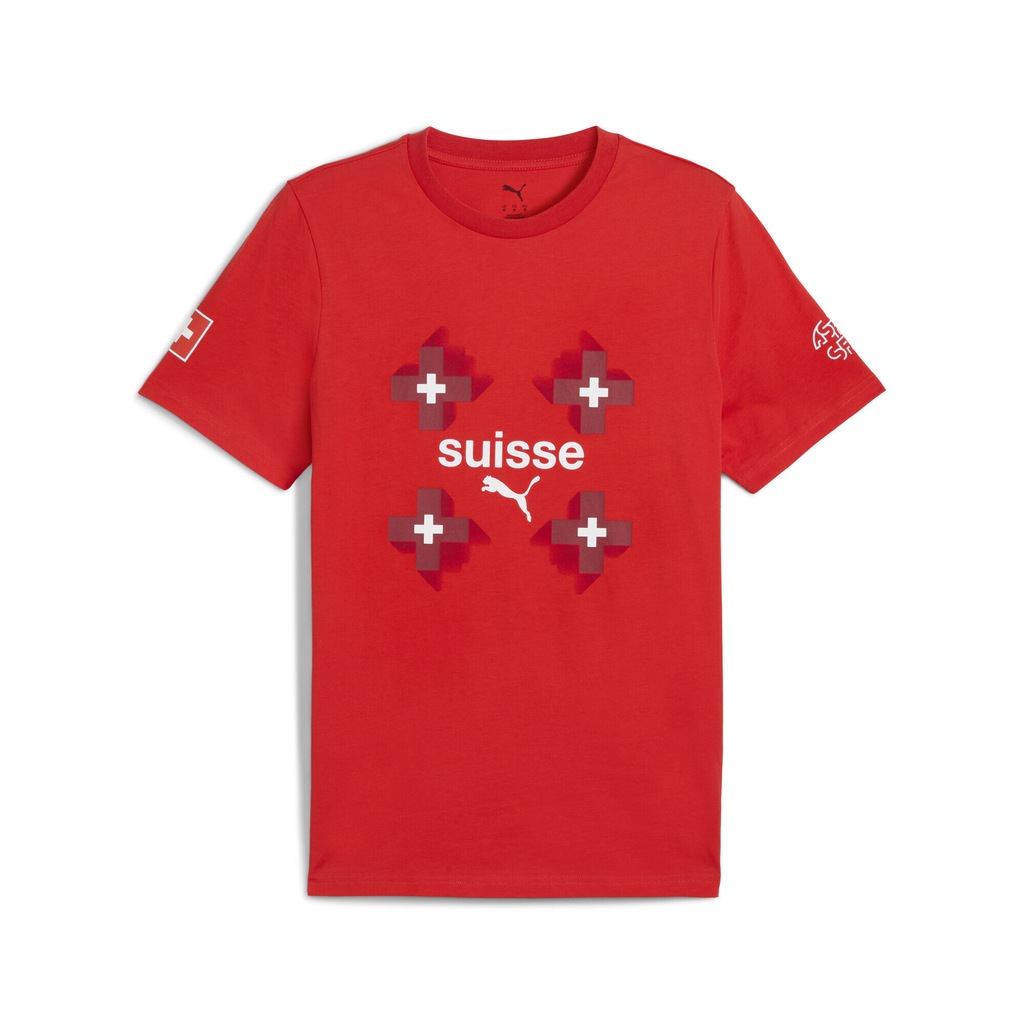 PUMA T-Shirt "Schweiz FtblCulture T-Shirt Herren" günstig online kaufen