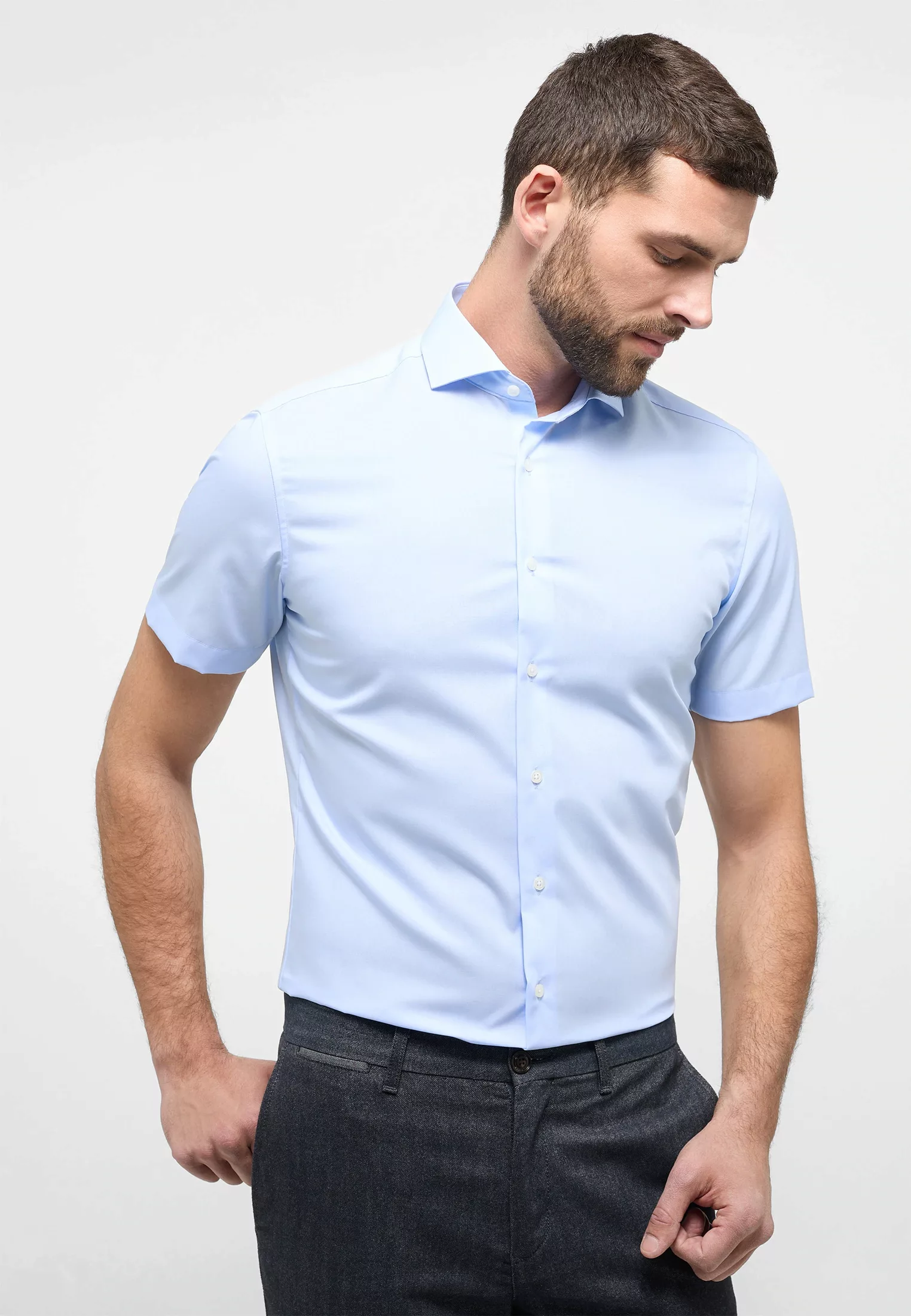 Eterna Kurzarmhemd "SLIM FIT" günstig online kaufen