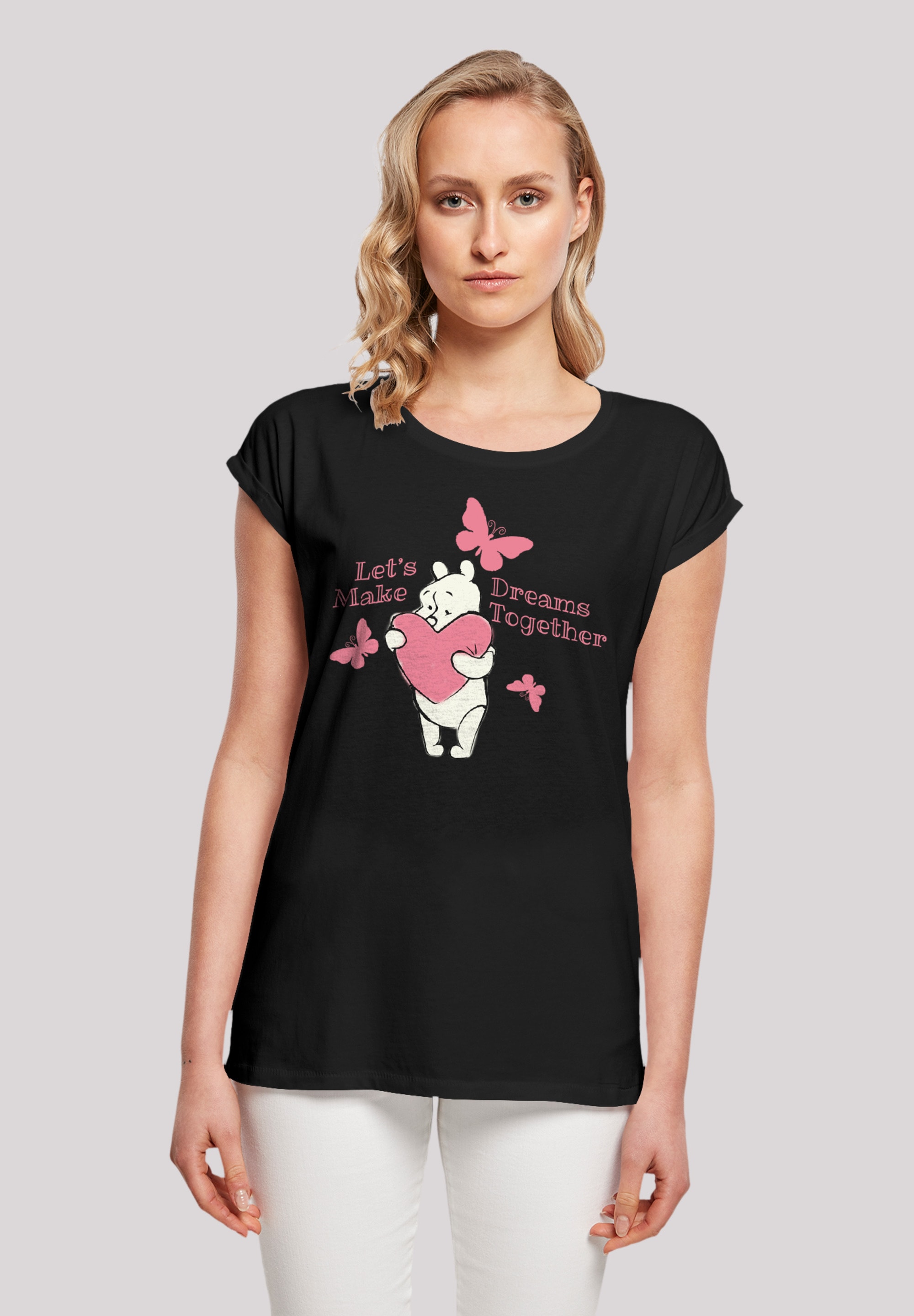 F4NT4STIC T-Shirt "Disney Winnie Puuh Lets Make Dreams", Premium Qualität günstig online kaufen