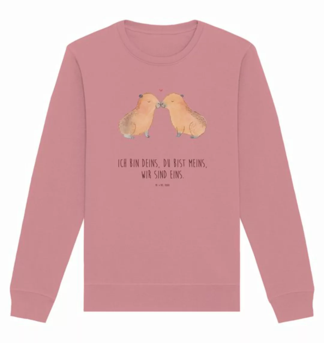 Mr. & Mrs. Panda Longpullover Größe XS Capybara Liebe - Canyon Pink - Gesch günstig online kaufen