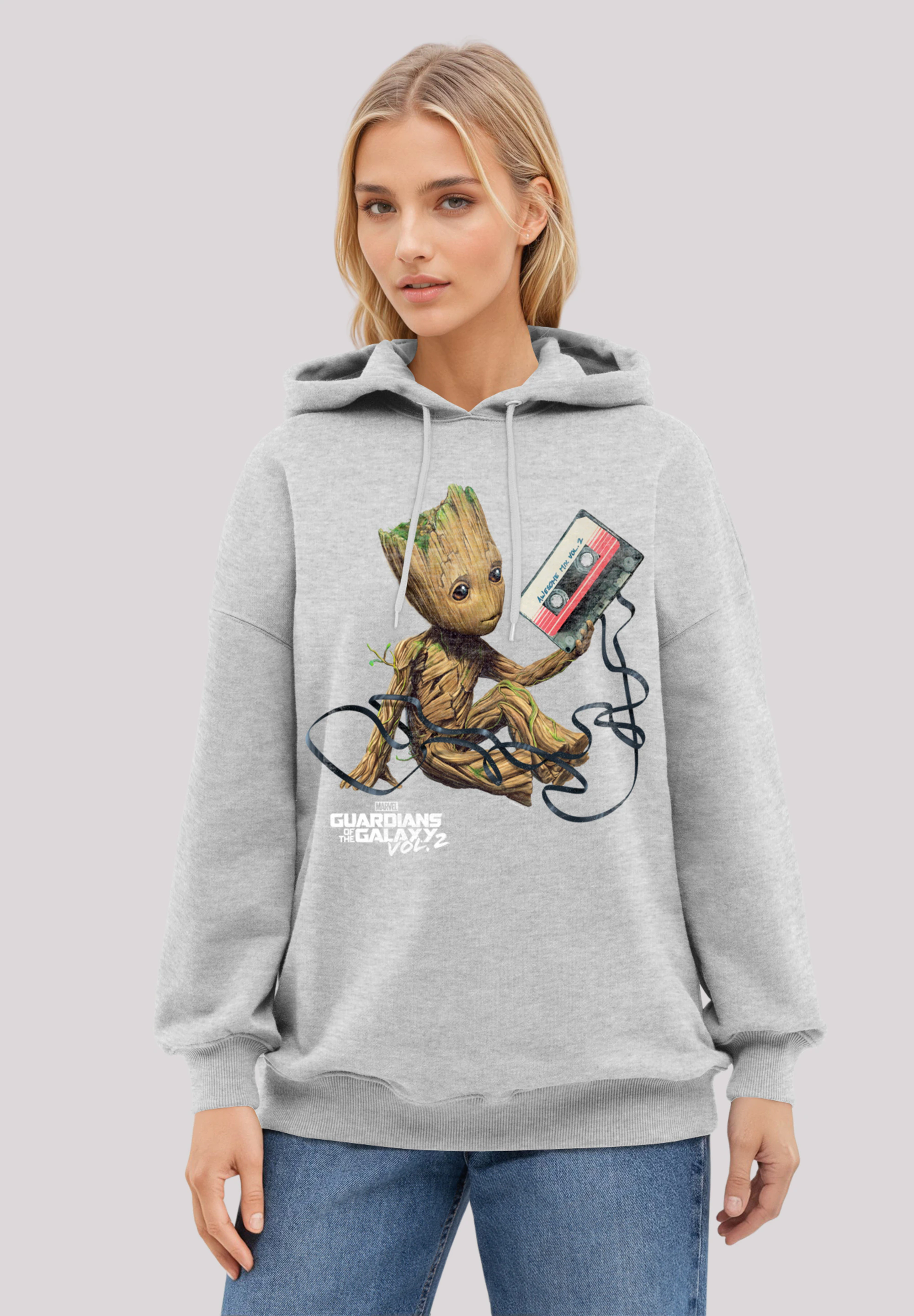 F4NT4STIC Kapuzenpullover "Marvel Guardians Of The Galaxy Vol2 Groot Tape", günstig online kaufen