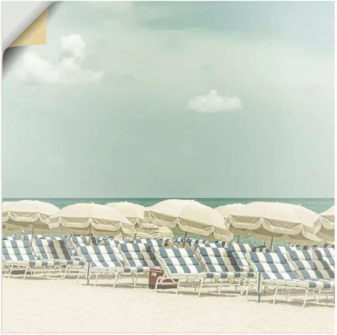 Artland Wandfolie "Vintage Strandidylle", Strandbilder, (1 St.), selbstkleb günstig online kaufen