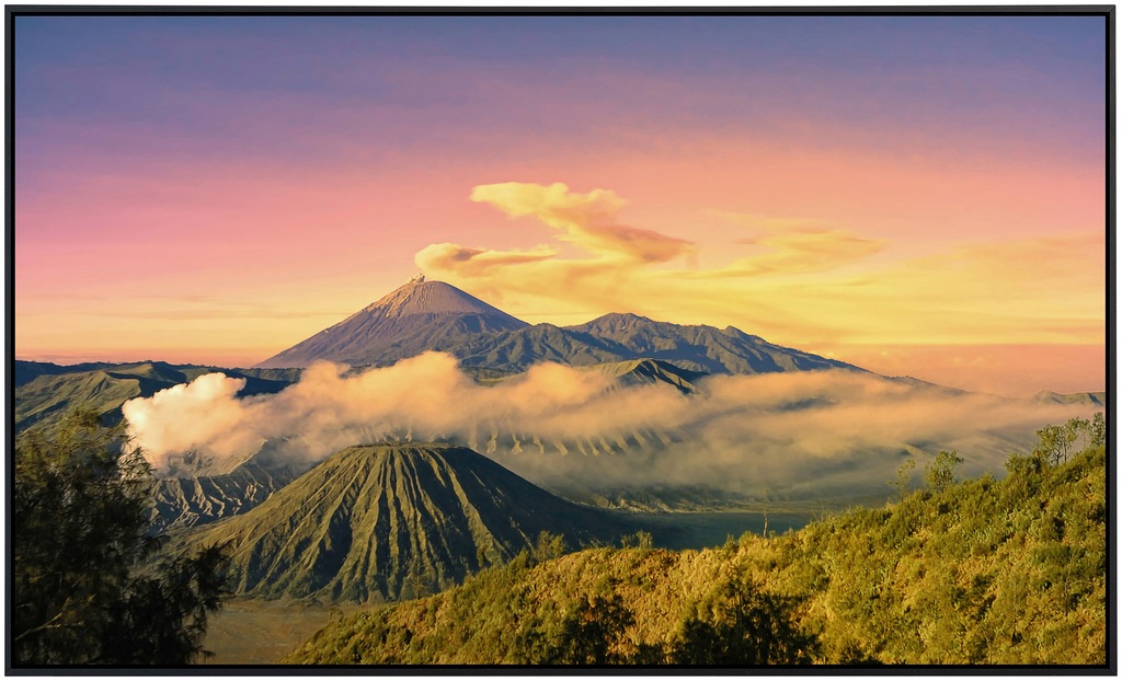 Papermoon Infrarotheizung »Brumo Berg Java«, sehr angenehme Strahlungswärme günstig online kaufen