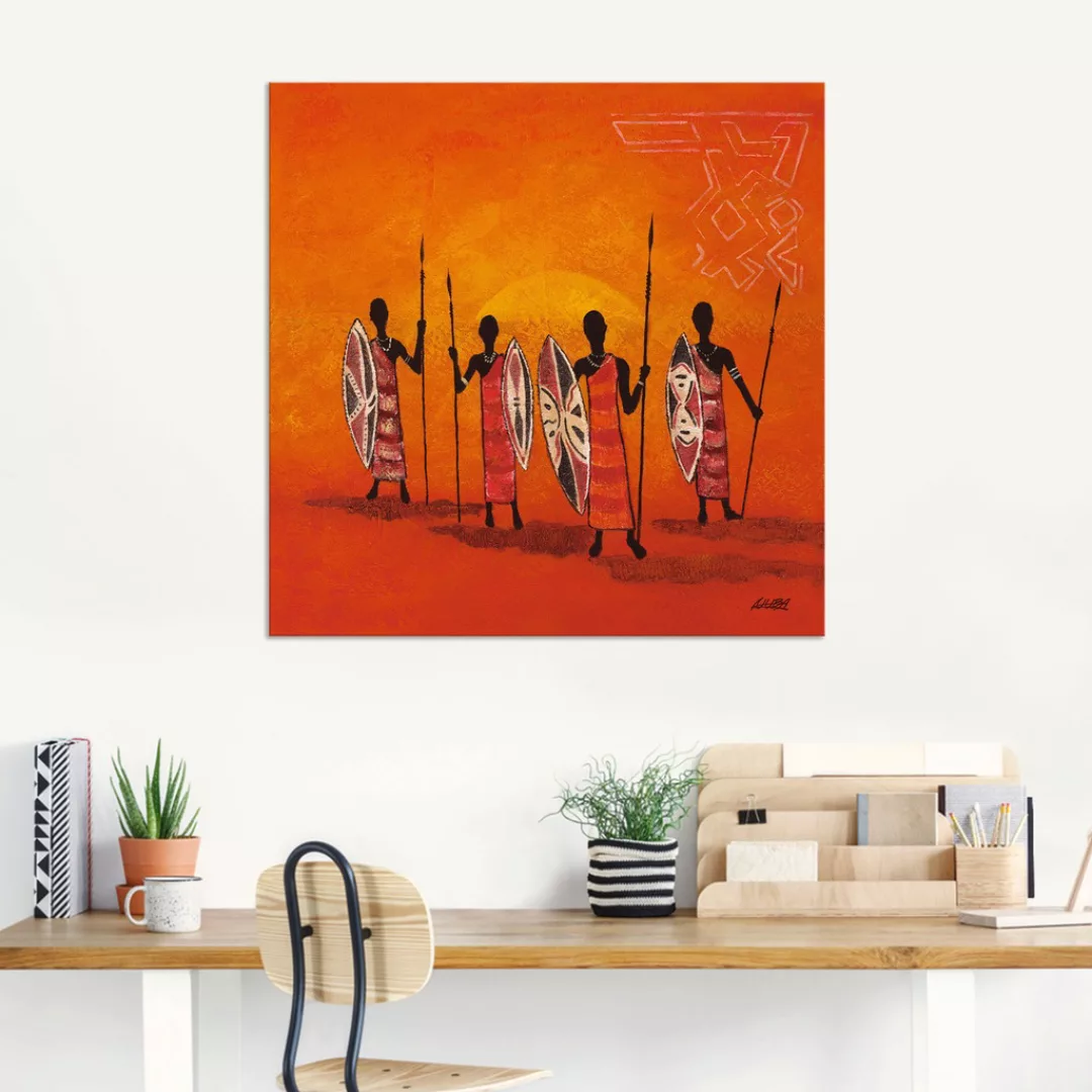 Artland Wandbild "Afrikanische Männer", Mann, (1 St.) günstig online kaufen