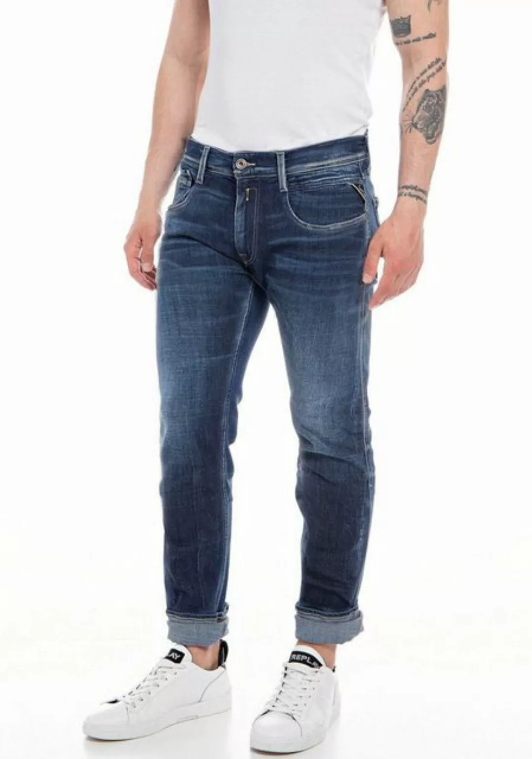 Replay Slim-fit-Jeans ANBASS Jeans günstig online kaufen