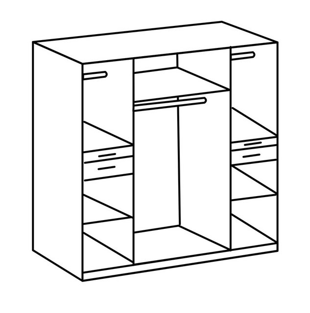 Wimex Kleiderschrank "Koblenz", mit Accessoire-Schubkästen günstig online kaufen