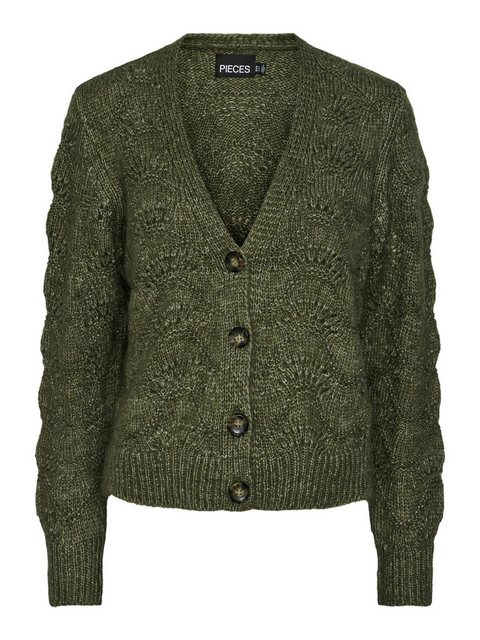 pieces Strickjacke PCBIBBI (1-tlg) Lochmuster günstig online kaufen