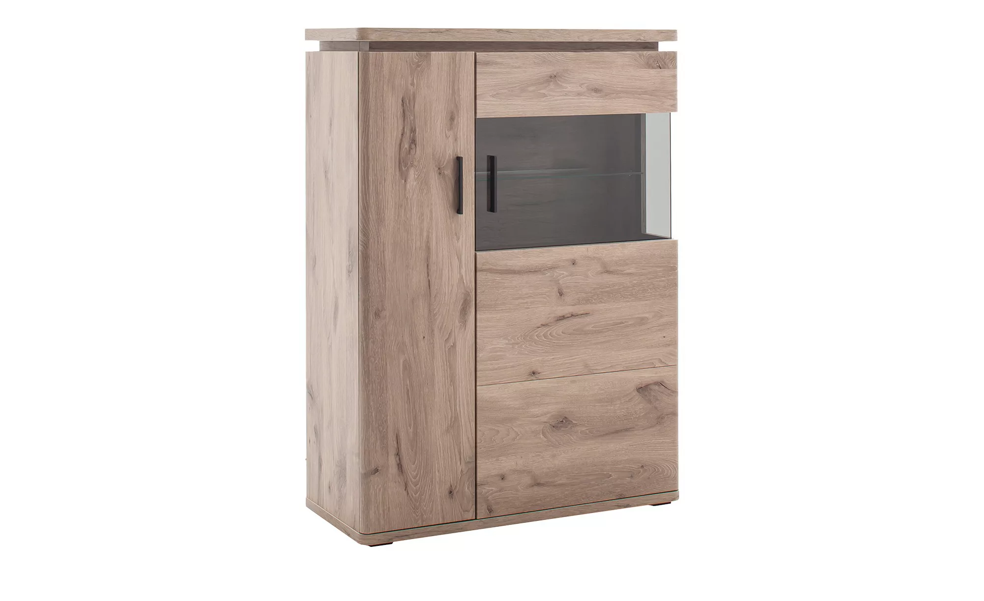 uno Highboard  Kataros ¦ holzfarben ¦ Maße (cm): B: 90 H: 124 T: 38.0 Kommo günstig online kaufen