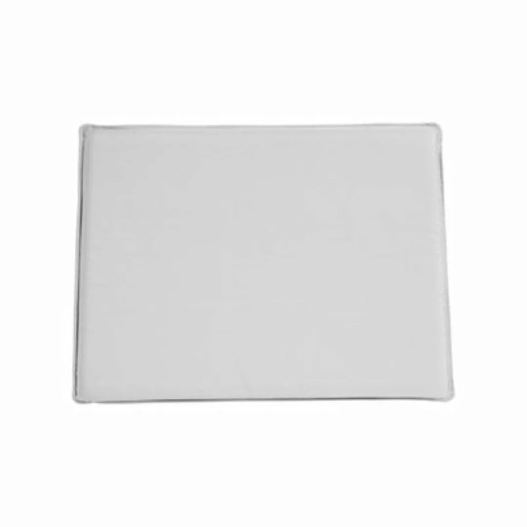 Sitzkissen  textil grau weiß / Für Hee Lounge Sessel - Hay - Grau günstig online kaufen