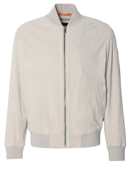 BOSS ORANGE Lederjacke Joflag (1-St) günstig online kaufen