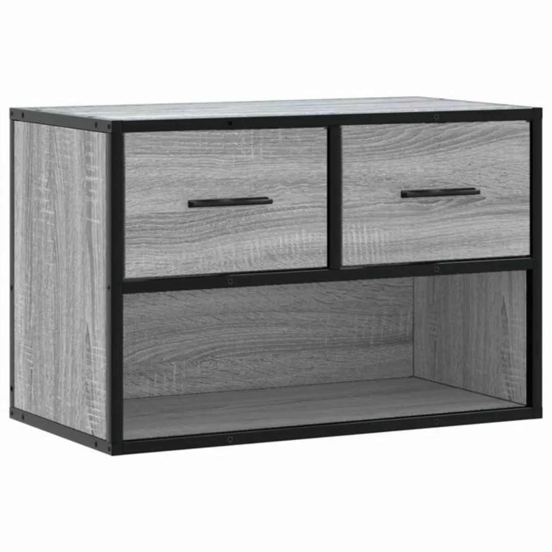 vidaXL TV-Schrank TV-Schrank Grau Sonoma 60x31x39,5 cm Holzwerkstoff und Me günstig online kaufen