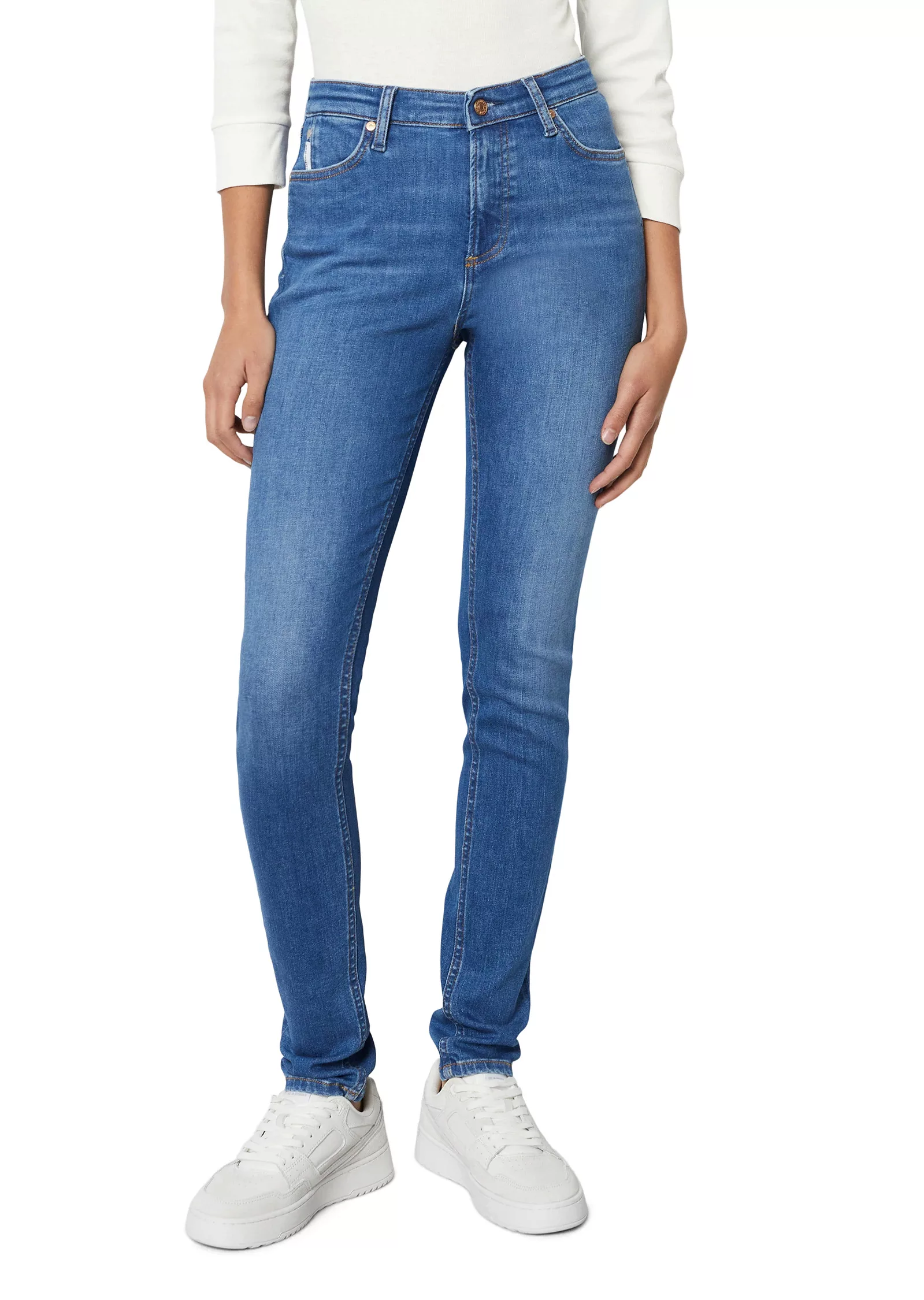 Marc OPolo DENIM 5-Pocket-Jeans "aus stretchigem Bio-Baumwolle-Mix" günstig online kaufen