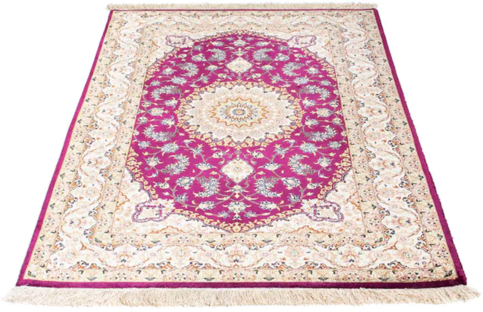 morgenland Orientteppich »Perser - Ghom - 146 x 102 cm - lila«, rechteckig, günstig online kaufen