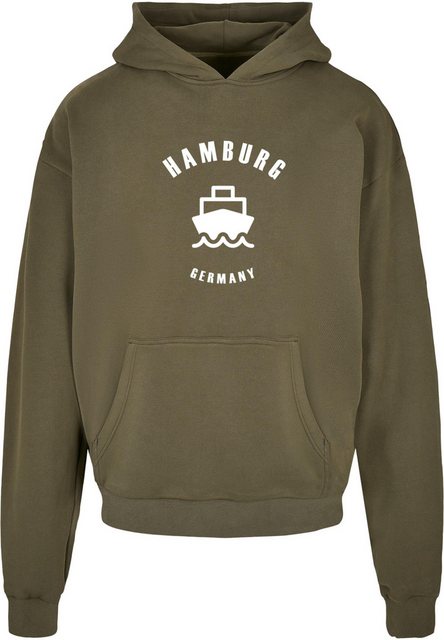 Merchcode Kapuzensweatshirt "Merchcode Herren Hamburg X Ultra Heavy Hoody" günstig online kaufen