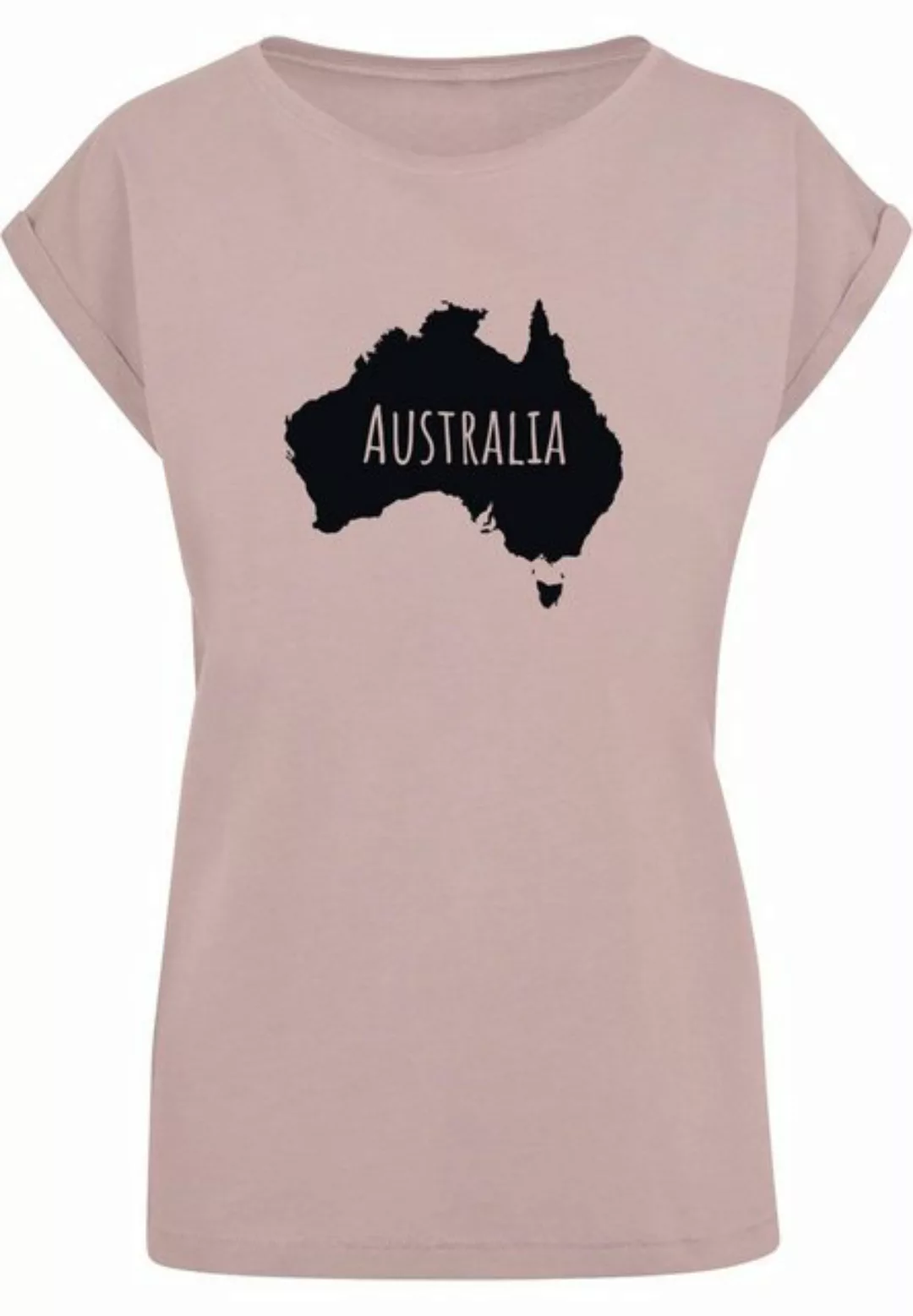 Merchcode T-Shirt Merchcode Damen Ladies Australia Extended Shoulder Tee (1 günstig online kaufen