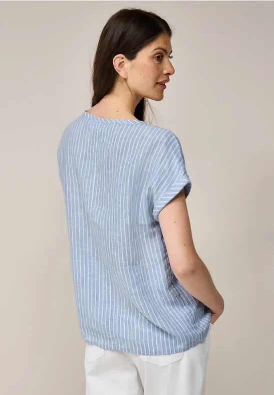 CECIL Blusenshirt Blusenshirt aus Leinen (1-tlg) günstig online kaufen