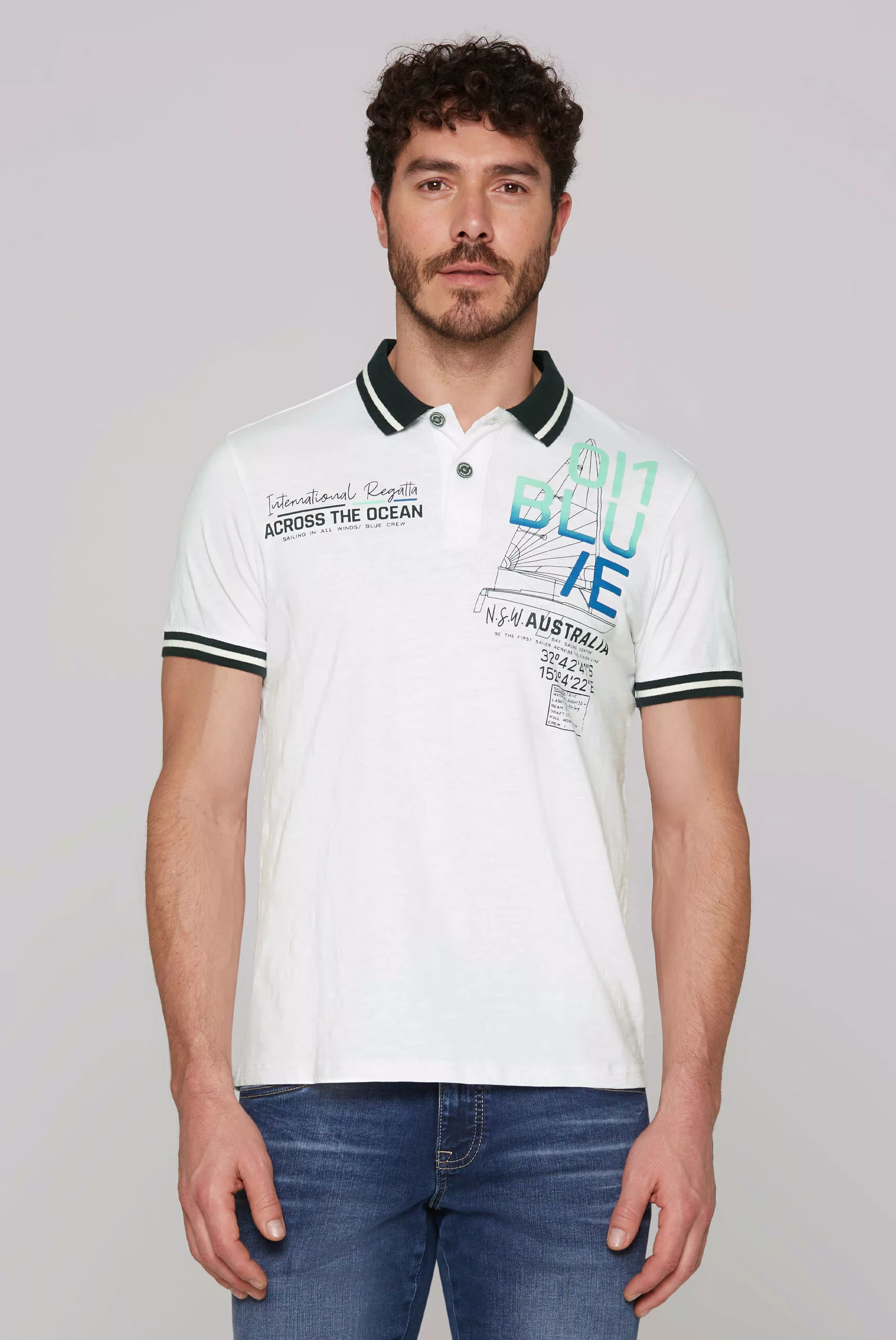 CAMP DAVID Poloshirt, aus Baumwolle günstig online kaufen