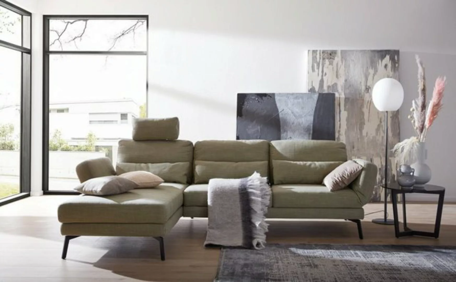 Natur24 Sofa Sofa Twist TL2748 310x170cm Picasso Green mit Drehfunktion günstig online kaufen