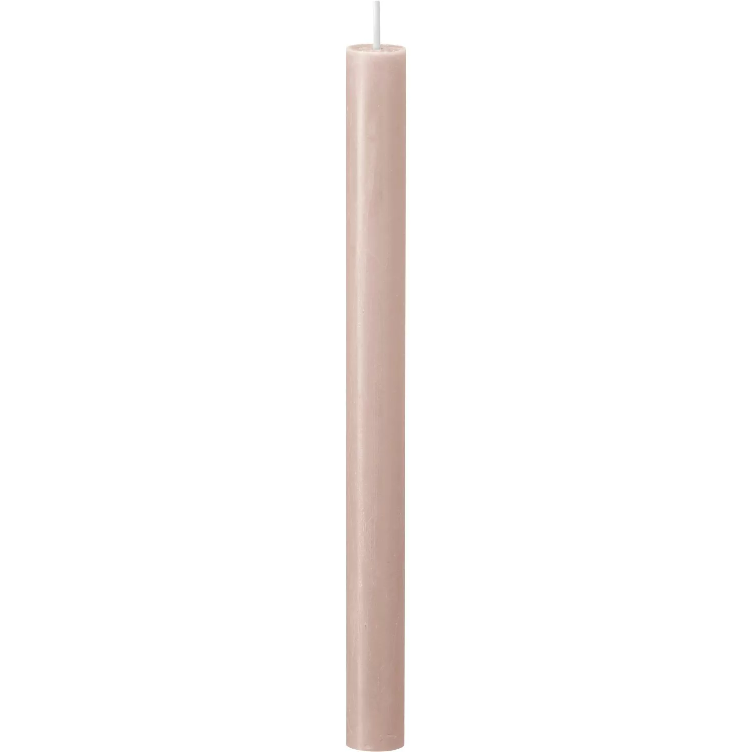 Bolsius Rustik-Kerze Shine Ø 2,3 cm x 27 cm Nebliges Rosa günstig online kaufen