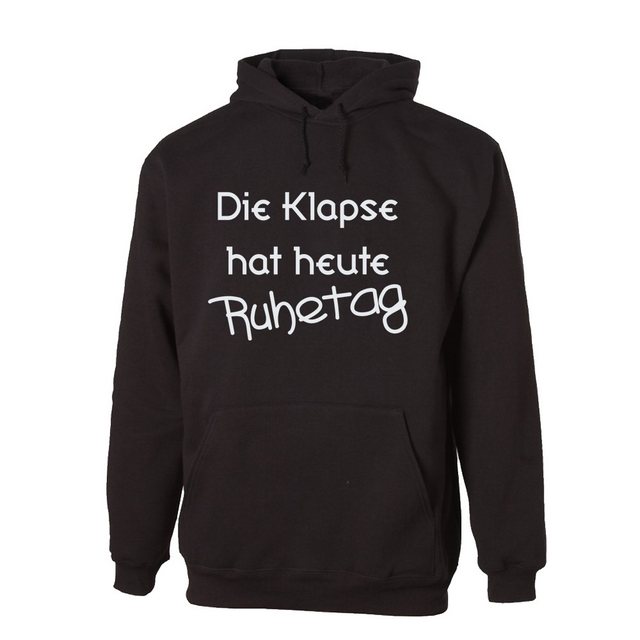 G-graphics Hoodie Die Klapse hat heute Ruhetag Unisex mit trendigem Frontpr günstig online kaufen