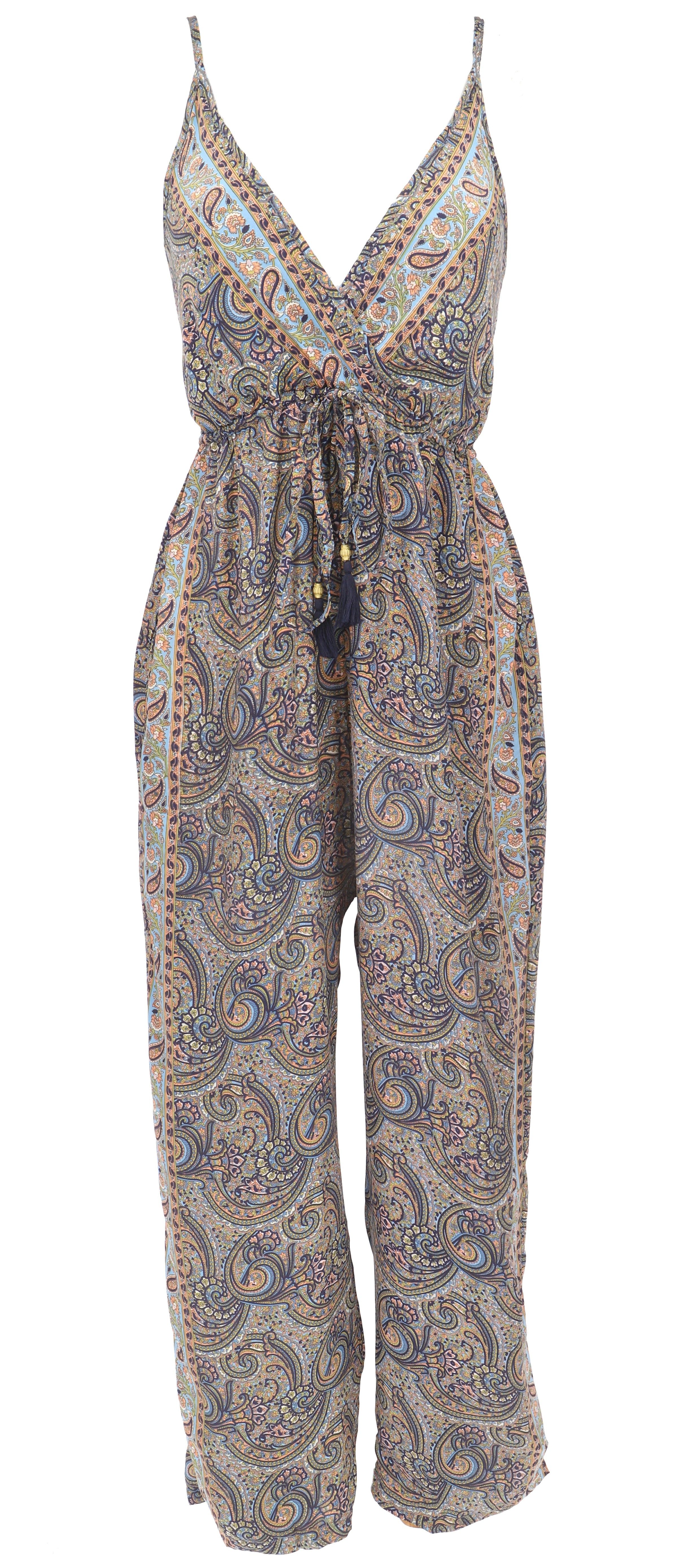 Guru-Shop Relaxhose Boho Jumpsuit, Sommer Overall, günstig online kaufen