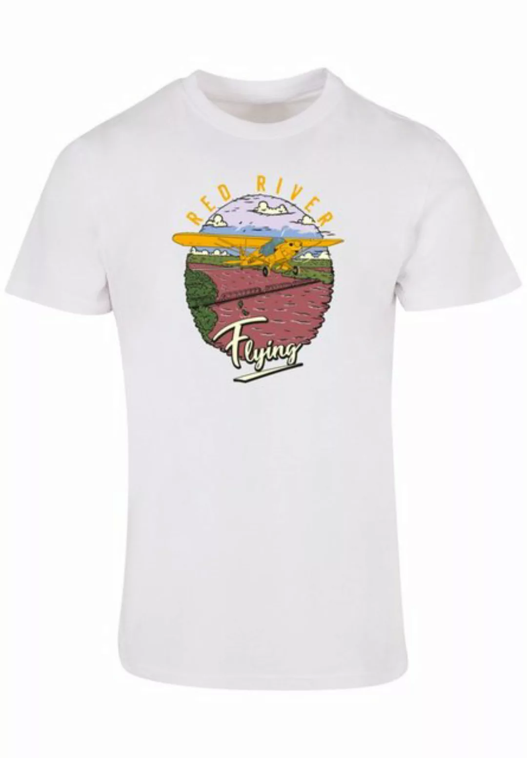 F4NT4STIC T-Shirt Red River Flying Print günstig online kaufen