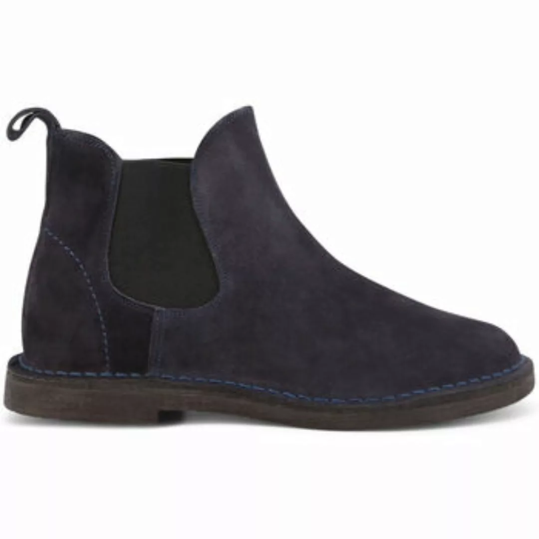 Duca Di Morrone  Stiefel Leonardo - Suede Blue günstig online kaufen