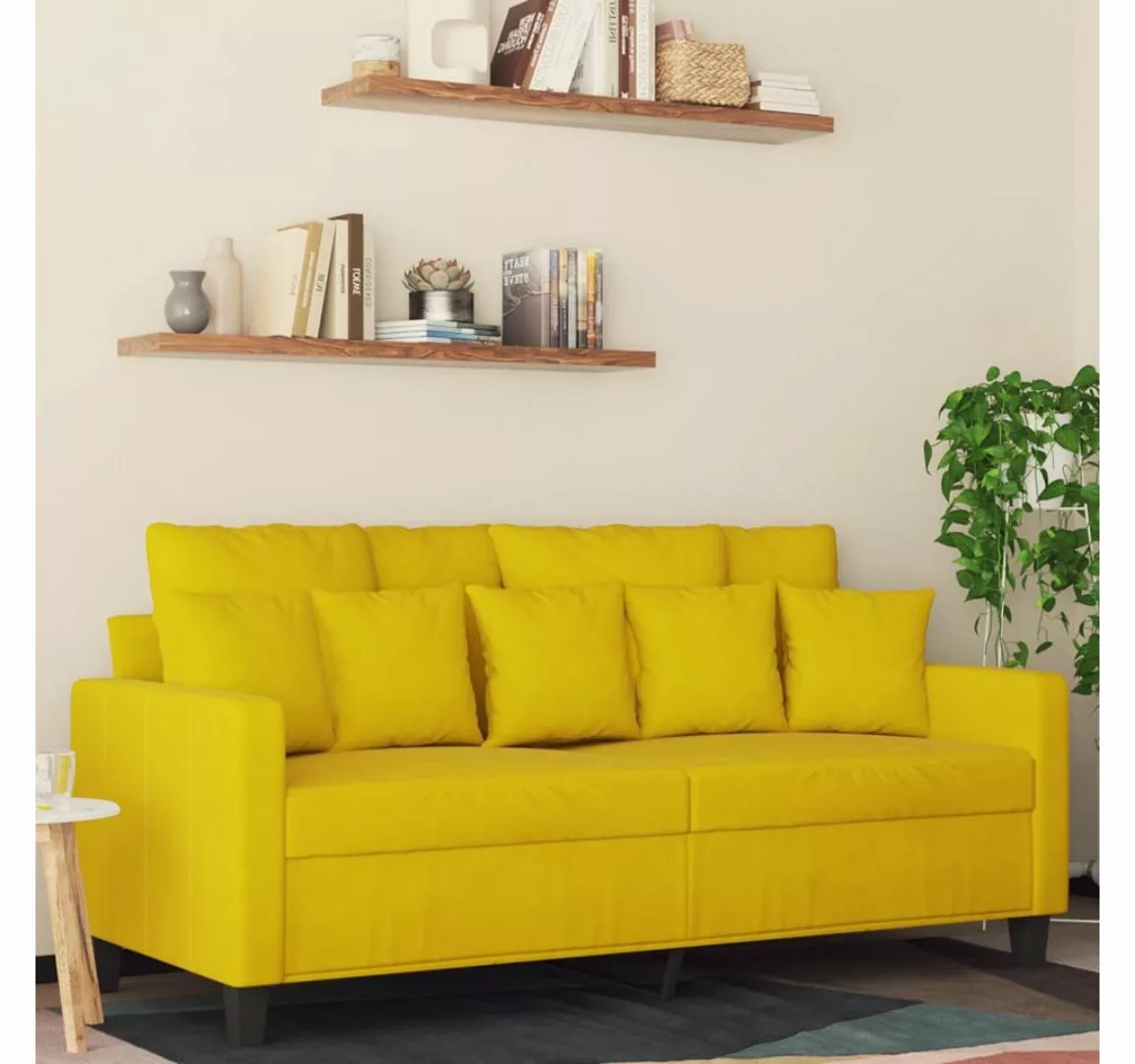 vidaXL Sofa Sofa Samt 3 Sitzer 2 Sitzer Sessel 1 Sitzer verschiedene Farben günstig online kaufen