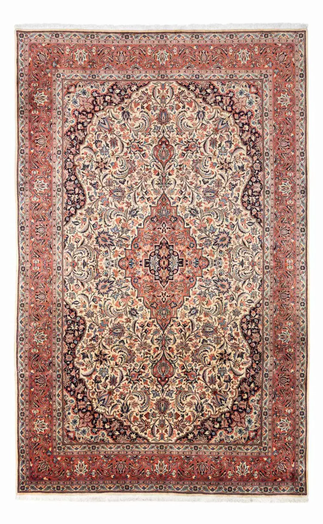 morgenland Wollteppich »Golpayegan Medaillon Beige 305 x 208 cm«, rechtecki günstig online kaufen