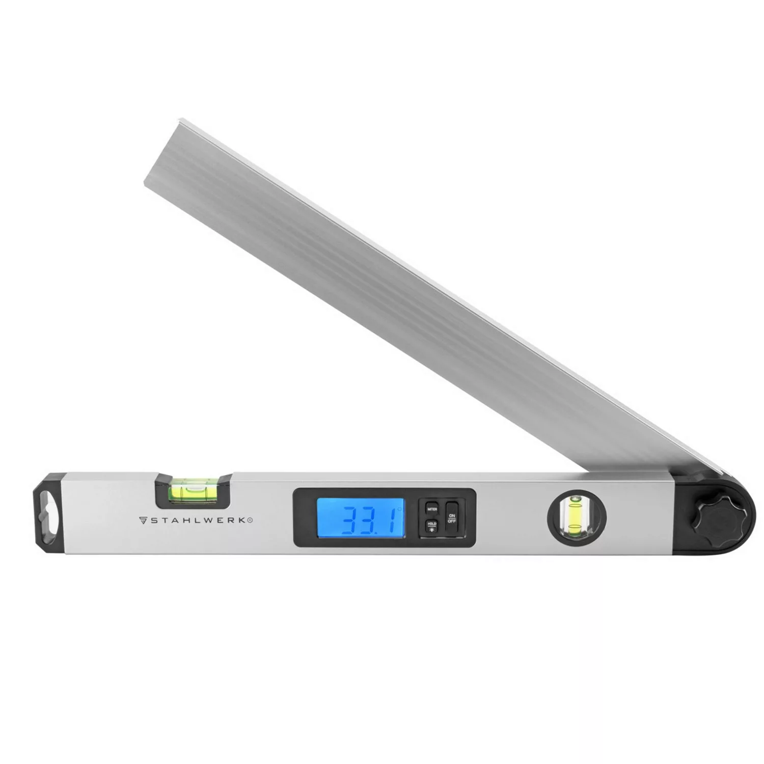 STAHLWERK Digitaler Winkelmesser DW-45 ST  Aluminium Messbereich von 0-230 günstig online kaufen