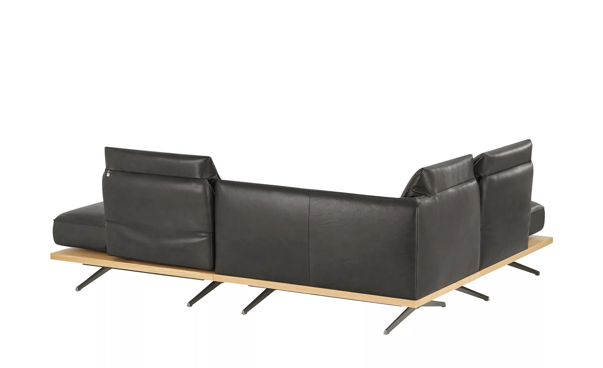 KOINOR Ecksofa  Phoenix ¦ schwarz ¦ Maße (cm): B: 253 H: 87 T: 209 Polsterm günstig online kaufen