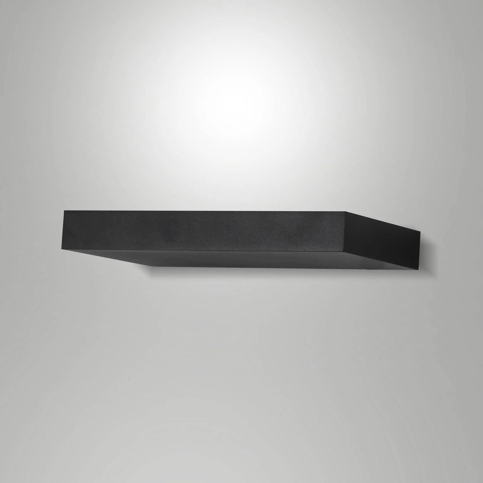 LED-Wandleuchte Guia, schwarz, Metall, 24 cm breit günstig online kaufen