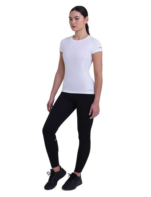 TCA T-Shirt TCA Damen Atomic Kurzarm T-Shirt - Sporttop, Laufshirt - Weiss günstig online kaufen